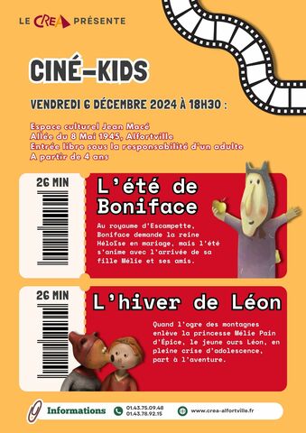 Ciné-kids du 6 décembre