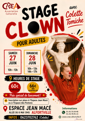 Stage clown avec Colette Tomiche 2/2