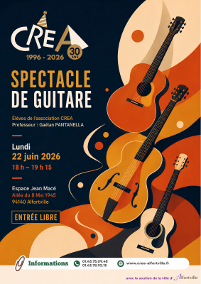 Spectacle de guitare des élèves de Gaëtan PANTANELLA